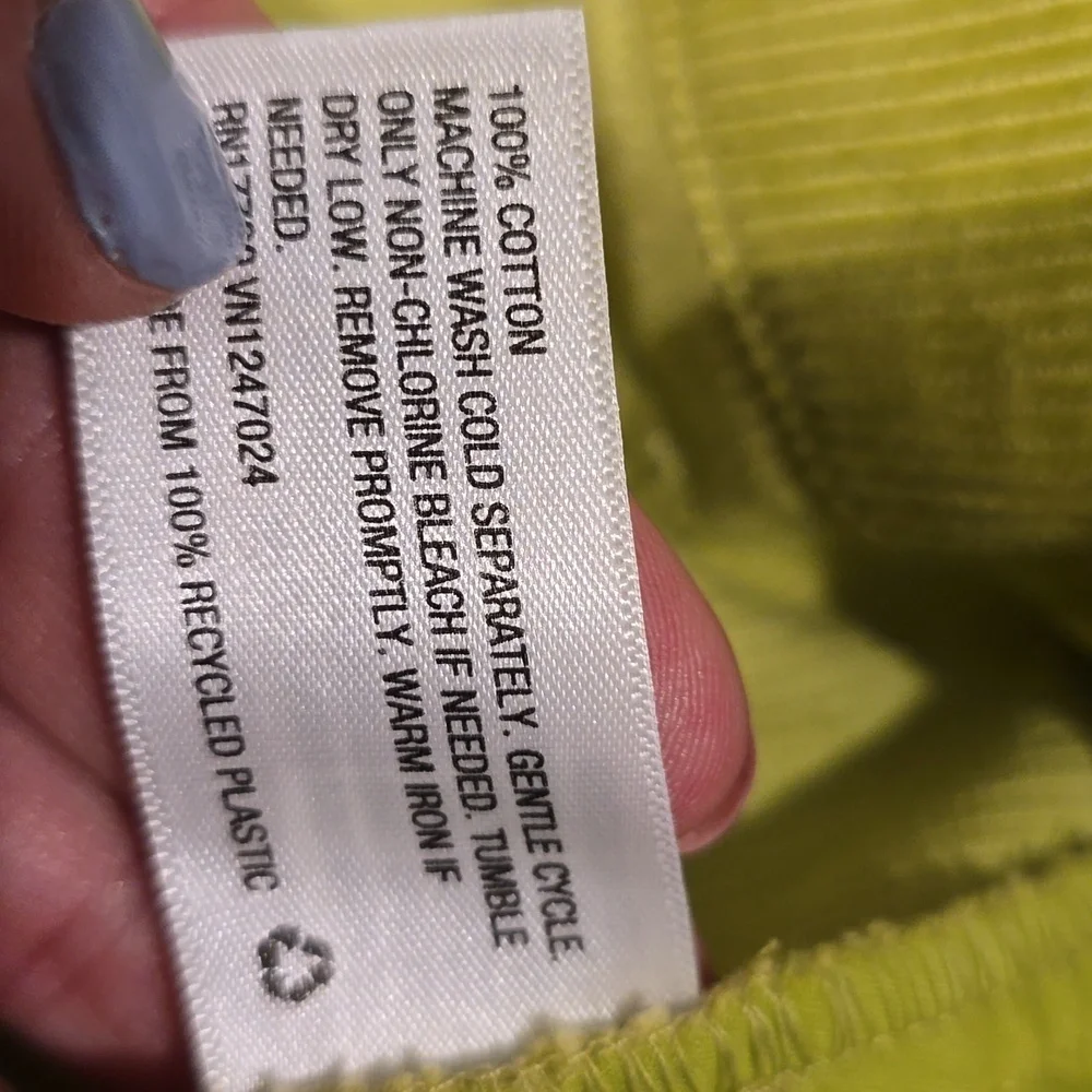 WILD FABLE | Corduroy Light Green Skirt | NWOT | Size 4 - Picture 9 of 9